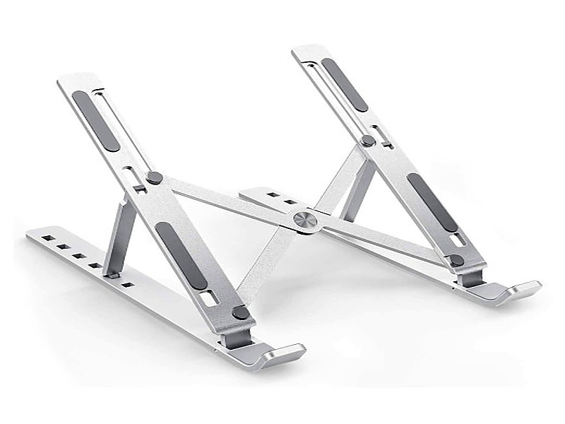 Premium Adjustable Laptop & Tablet Stand – Foldable Aluminum Portable Folding Stand
